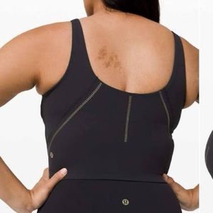 Lululemon Align Tank Gold Black limited Edition size 4